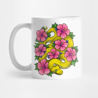 Floral Python Mug